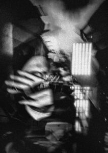 abstract, black and white, long exposure, impressionist photography, sad mood