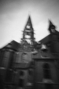 abstract, black and white, long exposure, impressionist photography, sad mood